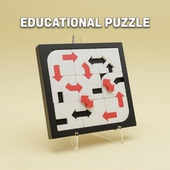 Puzzle拼图 解密拼图10级烧脑地狱高难度益智解谜玩具 迷你款