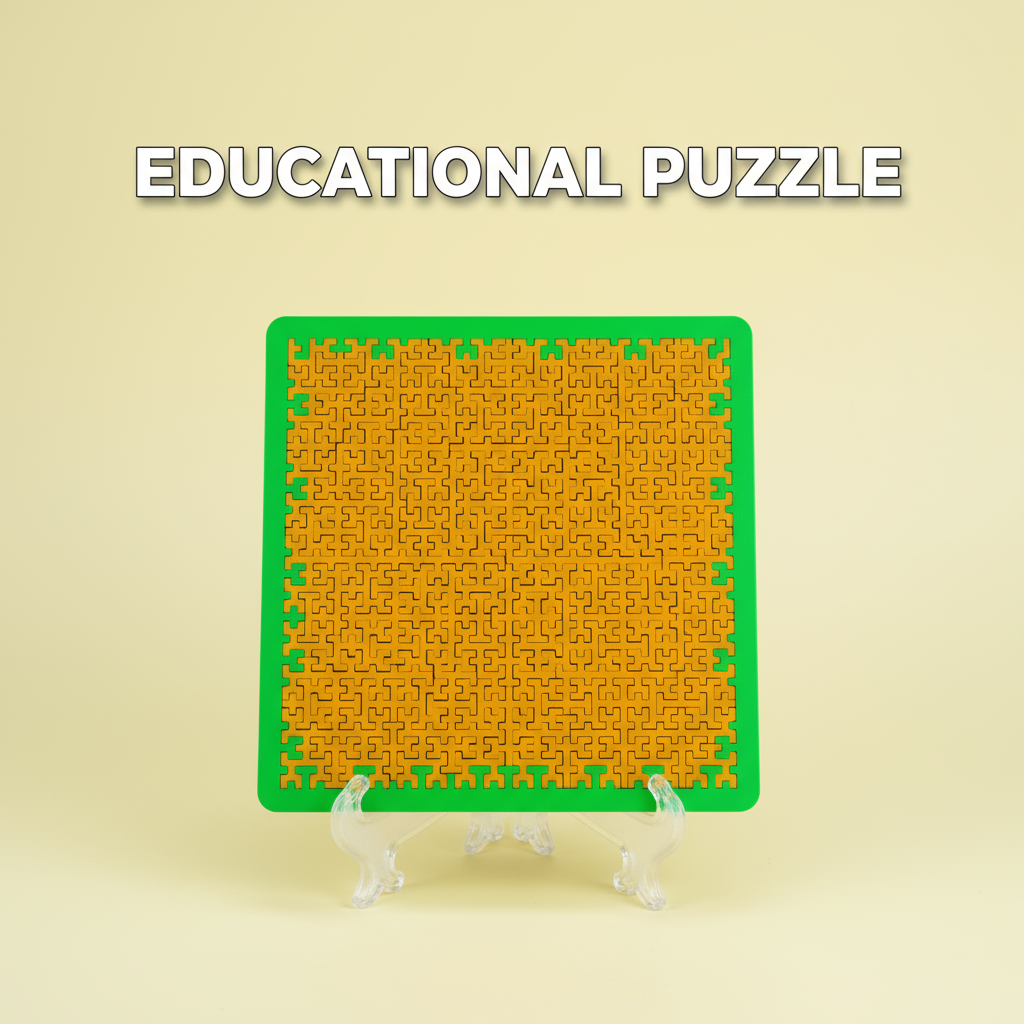 Puzzle拼图 迷你款分形拼图 10级烧脑地狱高难度益智解谜玩具