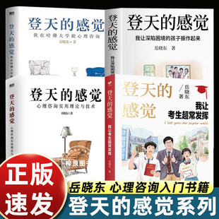 正版岳晓东登天的感觉我让深陷困境的孩子振作起来(我在哈佛大学做心理咨询)岳晓东中国心理学普及奠基之作