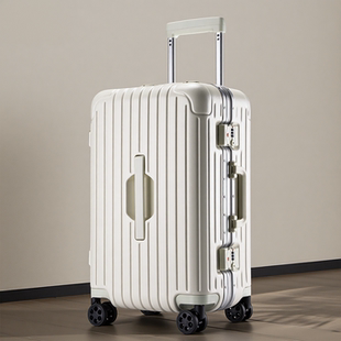 三七开拉杆行李箱37分26寸干湿分离万向轮铝框超大防摔U型护角女