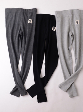 JEN2024秋冬新款磨毛棉质韩版舒适显瘦韩版小猫打底裤小脚裤女