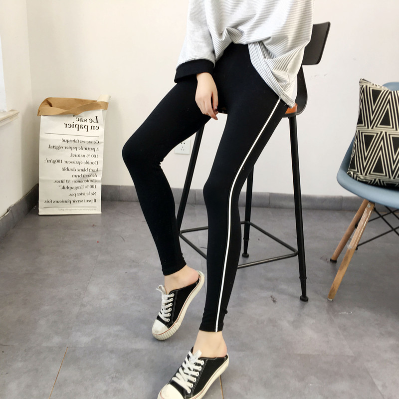 favahm韩夏款款薄高弹细条九分裤