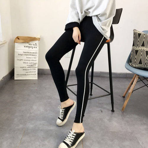 favahm韩夏款款薄高弹细条九分裤