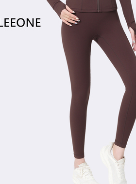 【爆款】秋冬锦氨小暖绒瑜伽运动骑行显瘦瑜伽裤恒温打底裤1611