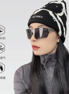 seleeone同款保暖冷帽针织潮帽65949