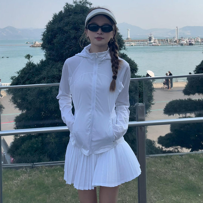 【小旋原创】防晒衣修身帽子可收纳多功能皮肤衣透气外套