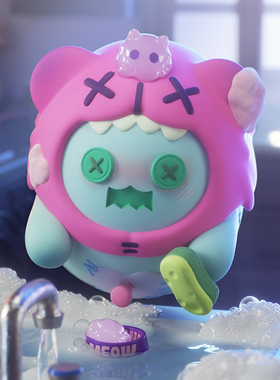 寻找独角兽ShinWoo幽灵捉迷藏系列盲盒幽灵熊潮玩手办玩偶摆件