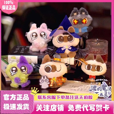 暹罗猫小豆泥泥的魔法不太灵盲盒
