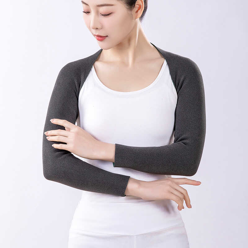 护肩颈椎坎肩睡觉男女士月子肩膀保暖加绒中老年人肩周防寒炎秋冬