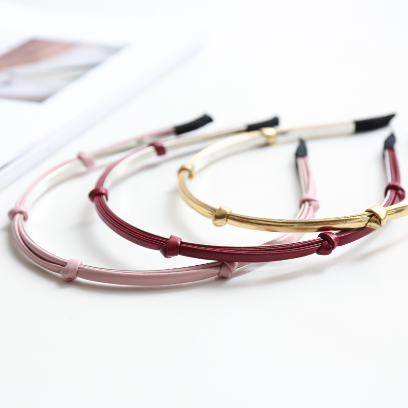Accessoire cheveux en cuir - Ref 1197248 Image 4