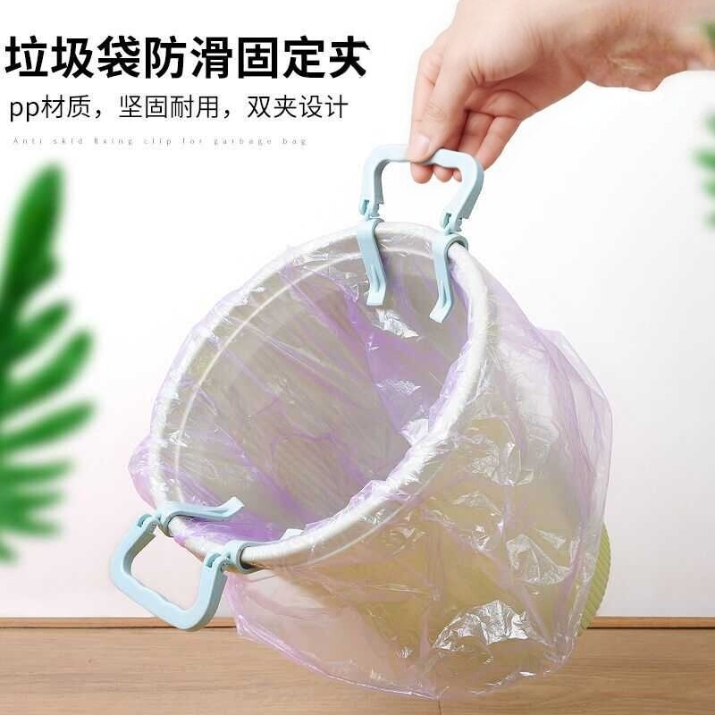 厨房门背挂式手提垃圾桶架