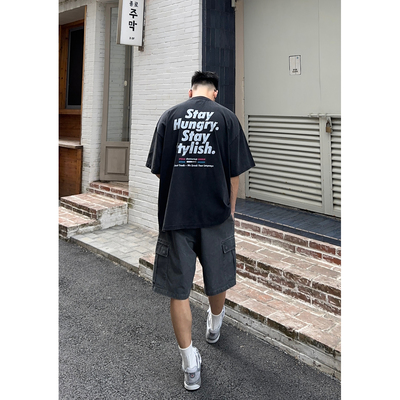 Batterup日系水洗复古短袖