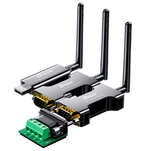 帝特USB/RS232/485无线串口线TPUNB1公里数传电台LoRa DTU扩频433