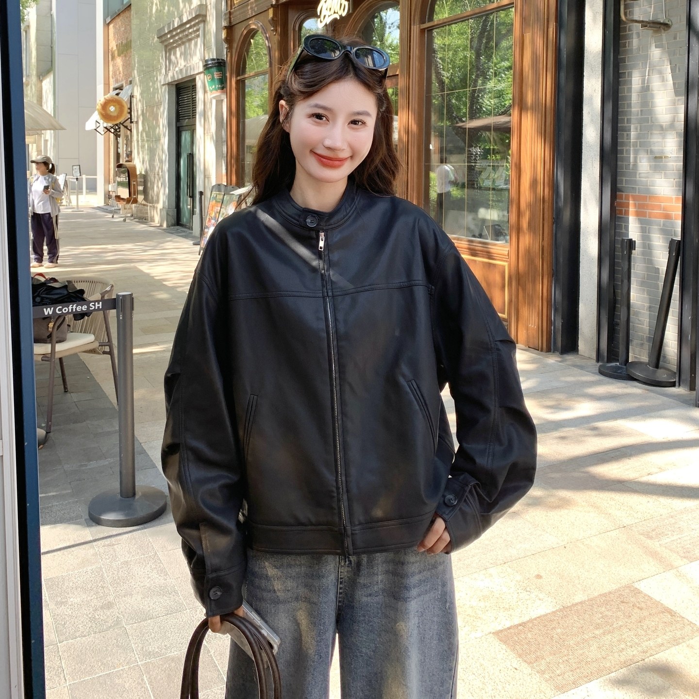 现货新款皮衣外套239-2595-P155k238，女装皮衣，浙宝239