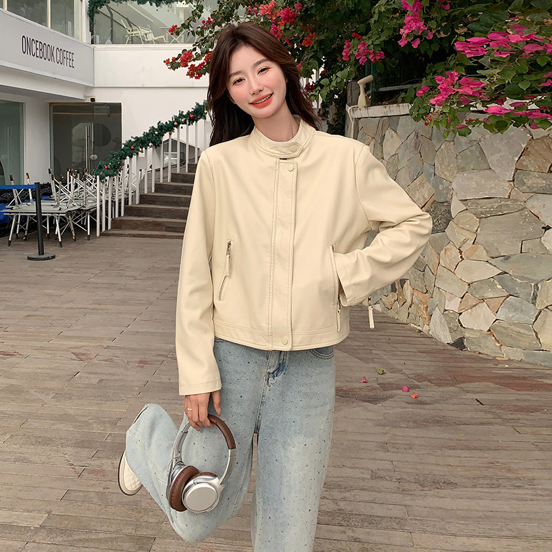现货新款皮衣短外套239-2501-p145k208,女装短外套,浙宝239