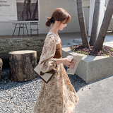 现货新款碎花假两件连衣裙239-215-p125k178，女装连衣裙，浙宝239