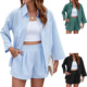 NEW Summer Matching Shirt 2025 Shorts Set and Outfit
