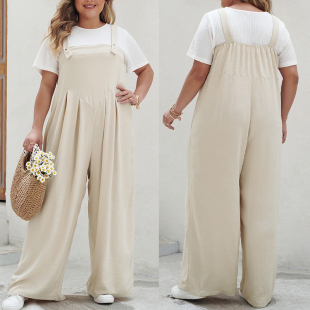 for Leg Female Solid Summer Overalls Jumpsuit Wide Color