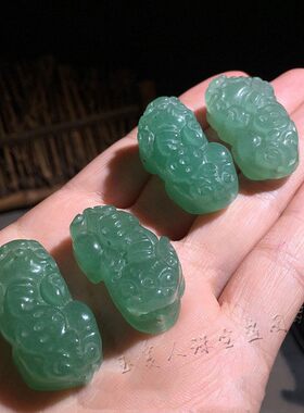 东陵玉天然貔貅吊坠男女款项链