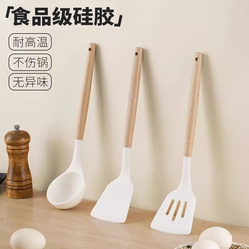 拜格鍋鏟硅膠鏟不粘鍋專用食品級