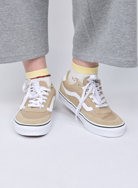 VANS范斯新款男子Brooklyn LS低帮休闲鞋简约百搭板鞋VN000D7Q4MG