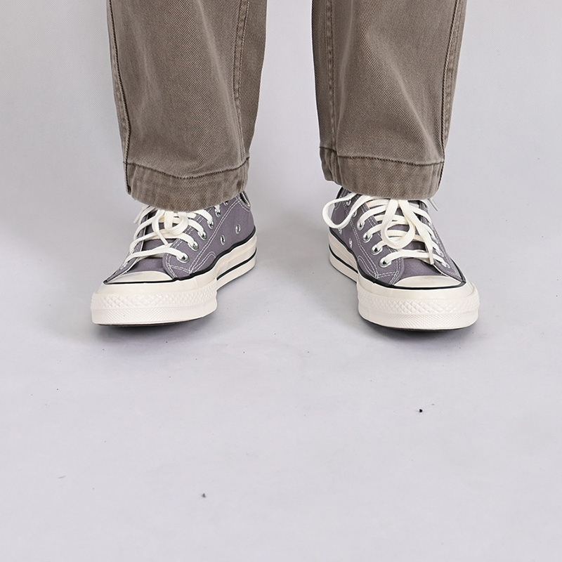 Converse纯色帆布鞋休闲板鞋