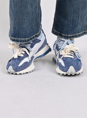 NEW BALANCE NB新款327系列情侣鞋蓝色复古百搭潮流运动鞋U327WCR
