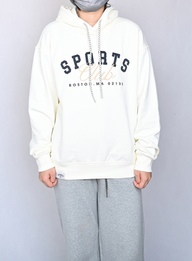 NEW BALANCE NB新款男子连帽卫衣简约百搭舒适套头衫MT6124K2-CIC