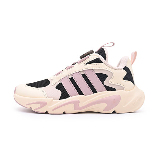 Adidas阿迪达斯新款儿童鞋女中童跑步鞋BOA旋钮低帮休闲鞋LA6969