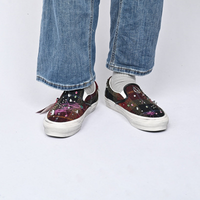 VANS范斯LX Classic Slip-On 98休闲鞋一脚蹬情侣板鞋VN000E96BJN