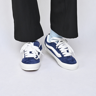 百搭低帮休闲板鞋 VANS范斯新款 情侣款 Skool面包鞋 VN000D22EMT Knu