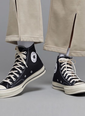 Converse匡威男鞋1970s经典高帮帆布鞋百搭复古三星标女鞋休闲鞋