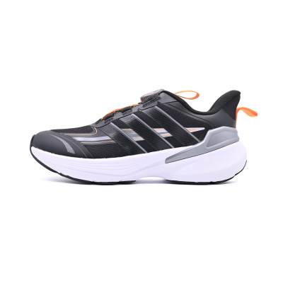 Adidas阿迪达斯新款儿童鞋男中童跑步鞋BOA旋钮简约休闲鞋LA4516