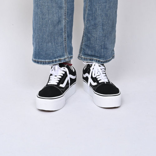 VANS范斯Old Skool Stackform女款休闲鞋低帮简约板鞋VN0A7Q5M6BT