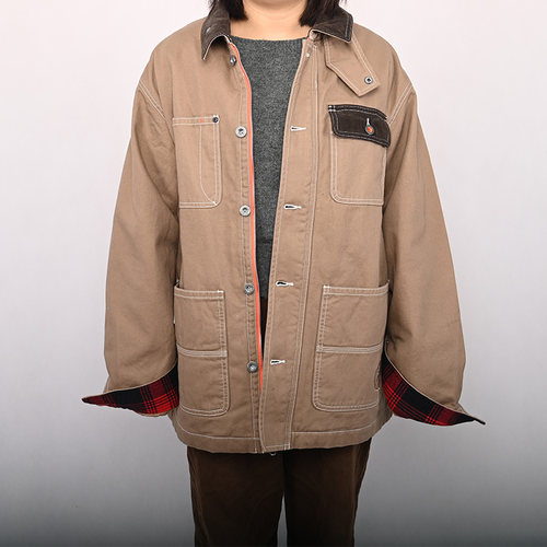Converse翻领休闲运动棉服