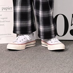 CONVERSE匡威1970S帆布鞋男女低帮休闲鞋简约运动小白鞋