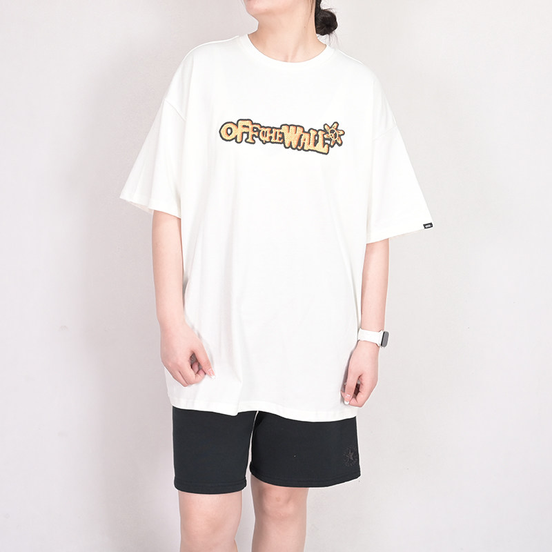 VANS范斯夏季新男子运动休闲短袖字母印花圆领T恤VN000HA8FS8/LKZ