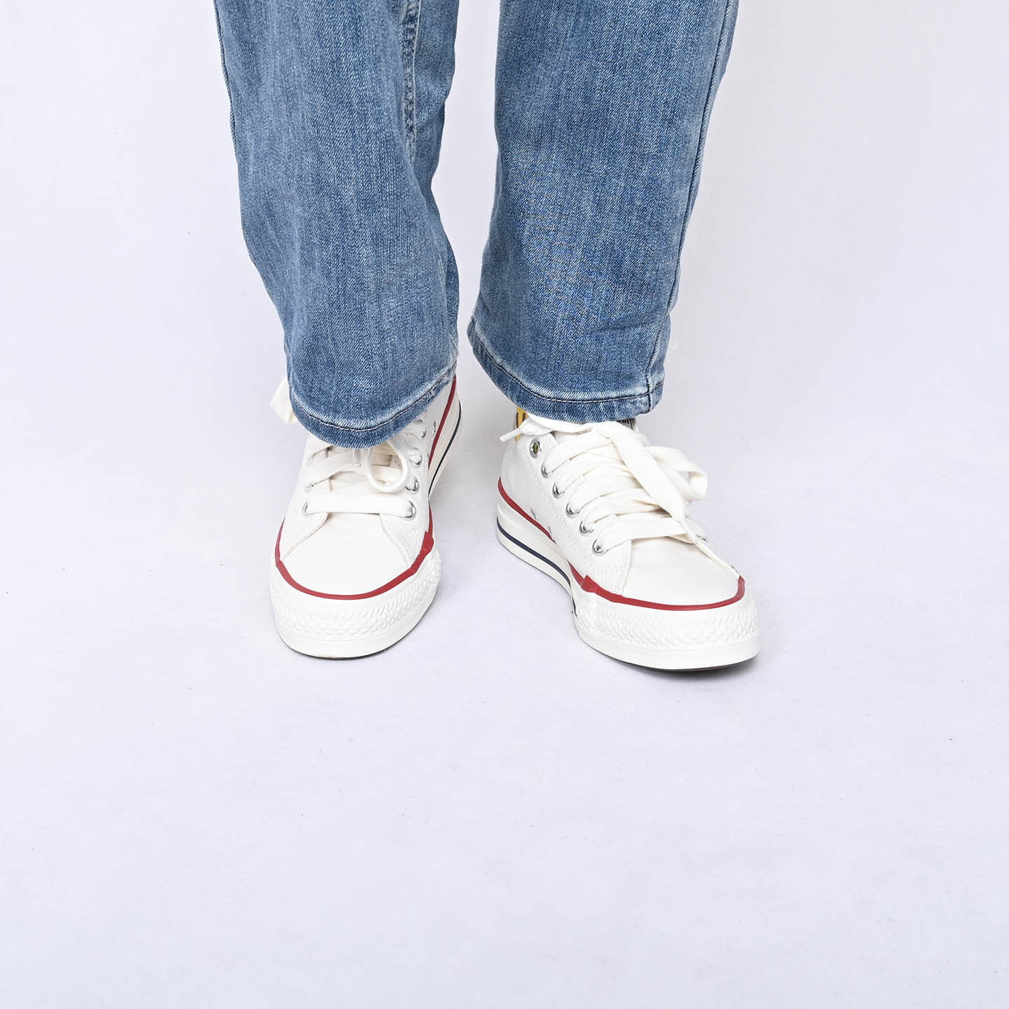 Converse匡威Throwback低帮男女休闲鞋白色百搭简约帆布鞋A18109C