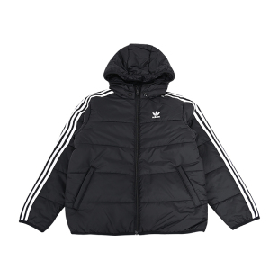 男大童三叶草棉服运动休闲上衣IY7497 童装 Adidas阿迪达斯冬季 新款