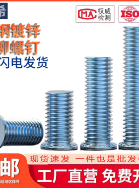 压铆螺丝/压铆螺钉 压板螺丝 压板螺钉环保高硬度FH-M2M3M4M5M6M8