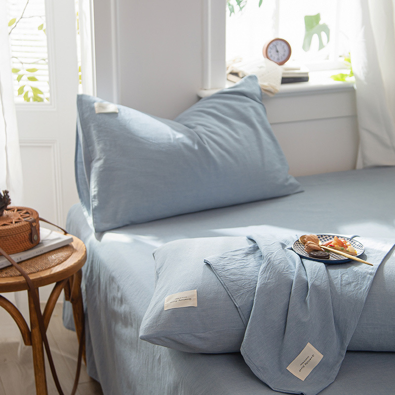 全棉枕套纯棉一只装小号单个枕头套40x60宿舍单人枕芯套一对48x74