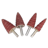 Conevant Sandsment Smarking Head Headworker Straming и полировочная ручка коническая песчаная ткань Лувер из песчаной ткань