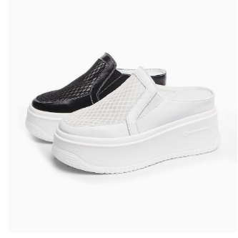 【ACDY超级时装发布】 厚底小白鞋 轻便发泡底系带休闲鞋