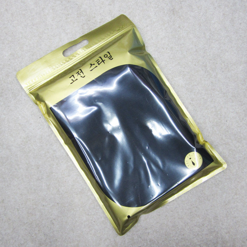 CPP复合袋韩文服装塑料包装袋打底裤一体裤自封袋裤子厂家批发