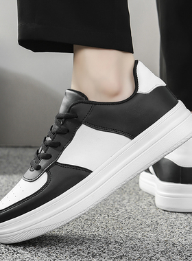 大码男鞋45男士休闲鞋46韩版潮流鞋子男款47黑色板鞋48码小白鞋