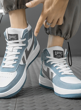 大码45鞋子男鞋运动鞋46秋冬2025新款38码莆田高帮鞋休闲47码板鞋