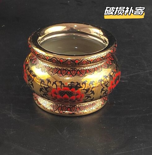 佛堂用品 莲花香炉 陶瓷香炉家用熏香炉供佛供奉香薰炉