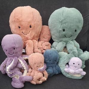 JELLYCAT 玛雅章鱼奥德尔章毛绒安抚睡觉玩偶生日礼物送女生