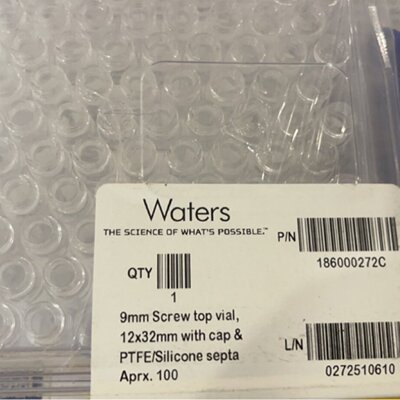 议价Waters样品瓶186000272C 1.5ml 100PK