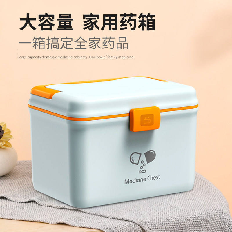 药箱医多层家庭装药品医用出诊图片